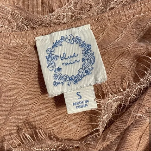 🔴 Blue Rain Small Pink Top - Picture 6 of 7